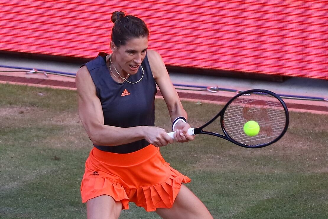 Andrea Petkovic in Aktion